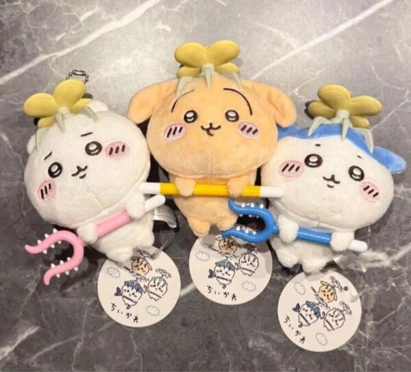 討伐マスコット ちいかわ ハチワレ うさぎ ぬいぐるみ さすまた