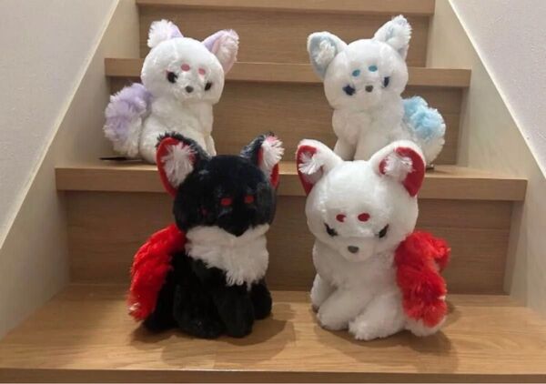 ちょコンと九尾さま 狛狐 ちょコンとキツネぬいぐるみ コンプリートセット