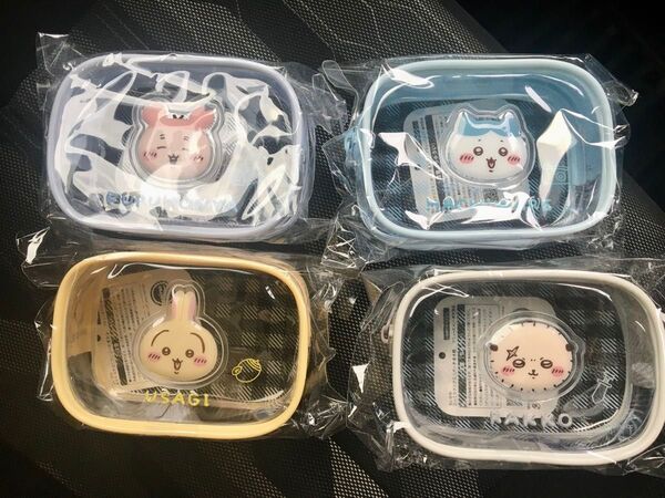 ちいかわ ぷっくりクリアミニポーチ うさぎ ハチワレ らっこ 古本屋