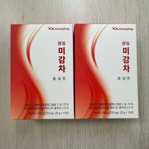 KWANGDONG クァンドン 美減茶 15包×2 合計30包