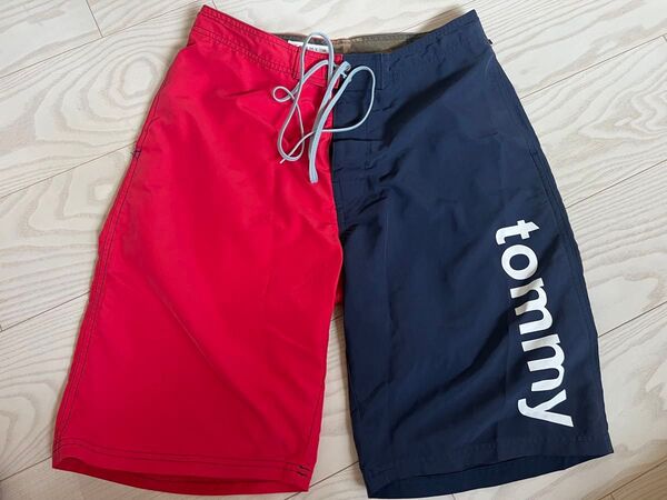 水着 メンズ 半ズボン ハーフパンツ トミーフィルフィガー 夏物 海 プール アディダス ナイキ ノースフェイス