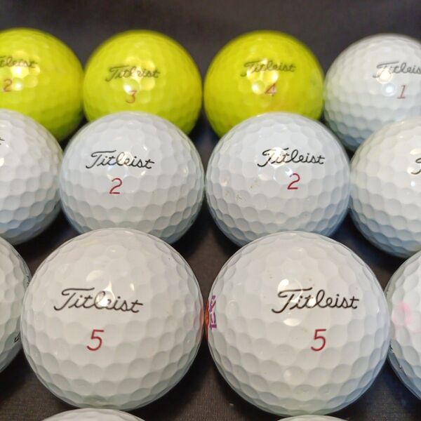 【良品】 Pro V1X 24球 タイトリスト ロストボール ゴルフボール Titleist
