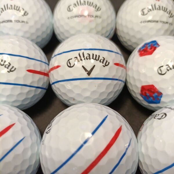 【良品】クロムソフトX 20球 キャロウェイ ロストボールトリプルトラック他 Callaway