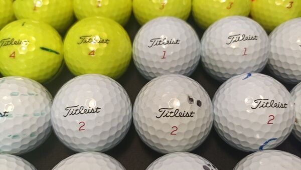 【良品】'23 Pro V1X 24球(黄,白) タイトリスト ロストボール