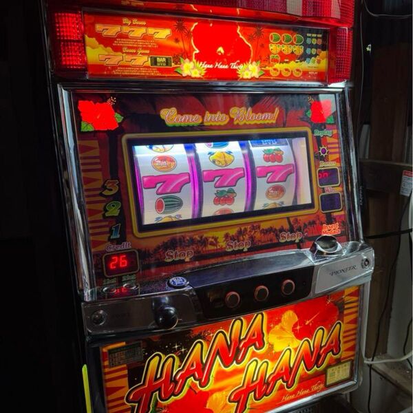 パチスロ 実機 ニューハナハナ