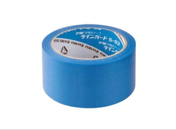 フクビ 床養生テープ ラインガード S-02 50ミリx25m巻 11巻入