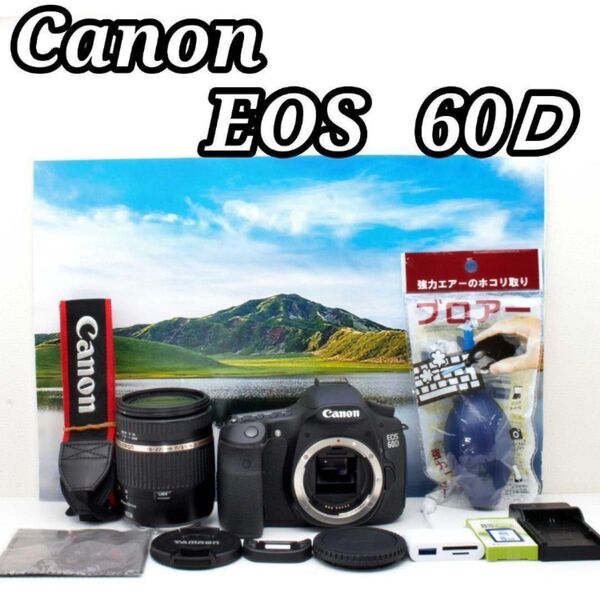 新品級 未使用に近い Canon EOS 60D バリアングル液晶 高画質