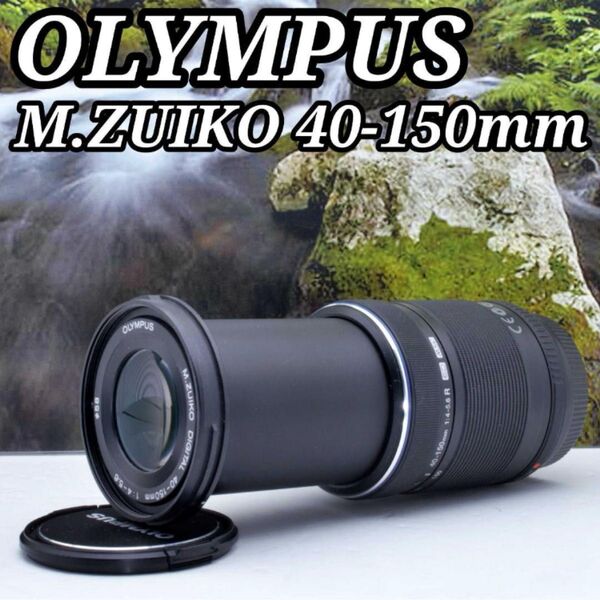 OLYMPUS M.ZUIKO 40-150mm R 望遠レンズ ブラック