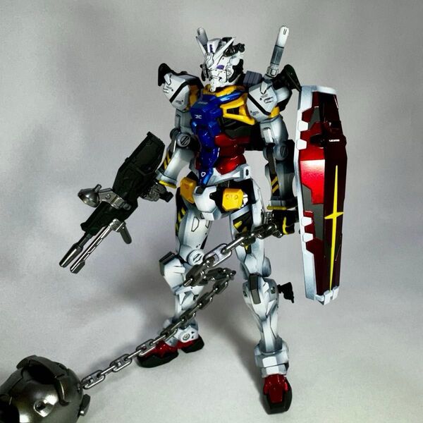 白いガンダム カラー HG 赤いガンダム 塗装済み 完成品 ガンプラ