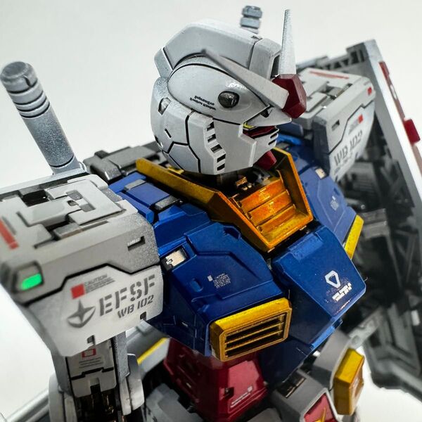 RG RX-78-2 ガンダム Ver.2.0 塗装済み完成品 ガンプラ