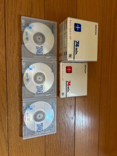 ミニディスク MD DENON maxell minidisc