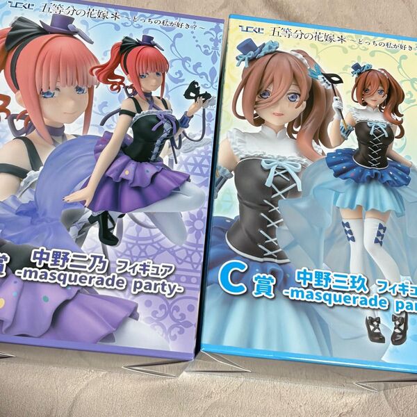 五等分の花嫁 ひこくじ 二乃フィギュア 三玖フィギュア