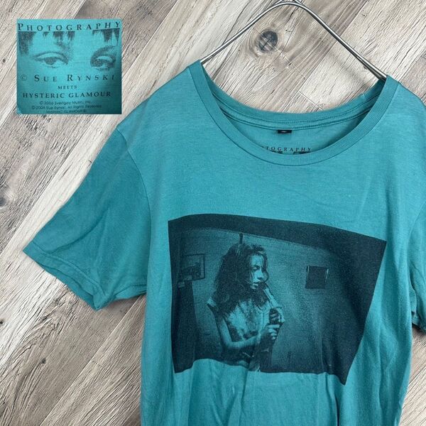 HYSTERIC GLAMOUR ヒステリックグラマー 2006 SUE RYNSKI T-SHIRT 半袖tシャツ ユニセックス