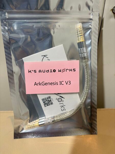【新品-未使用】K’s Audio Works. Ark Genesis IC V3. 4.4mm - 4.4mm