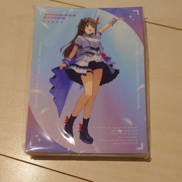 hololive 5th fes. Capture the Moment BluRay特典L版イラストカード 修正前