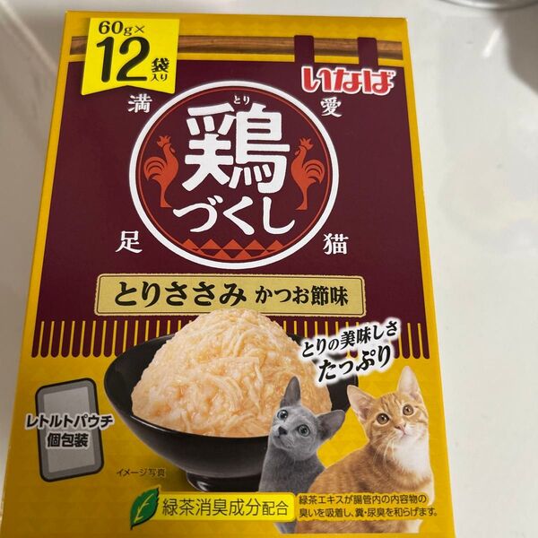 いなば 鶏づくし とりささみ かつお節味(60g×12袋)