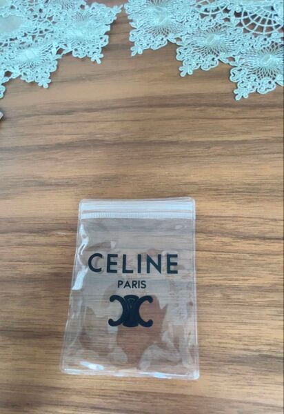 CELINE セリーヌ、ノベルティ、ビニールポーチ