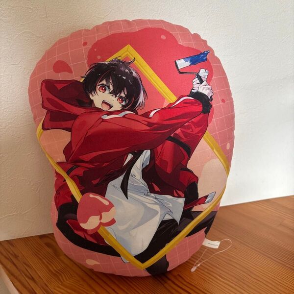 一番くじ カラフルピーチ アートなクッション ゆあんくん