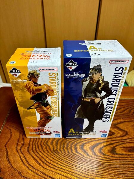 一番くじ ジョジョの奇妙な冒険 フィギュア A賞 空条承太郎&ラストワン賞 DIO 2体セット
