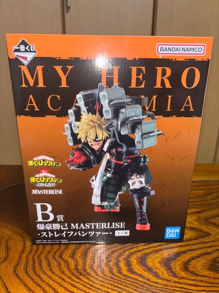 一番くじ 僕のヒーローアカデミア 連なる星霜 B賞 爆豪勝己 ストレイフパンツァー MASTERLISEフィギュア 未開封