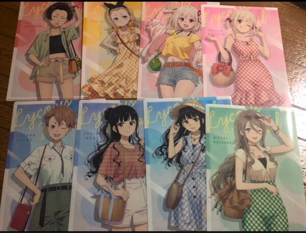 リコリコ ローソン クリアファイル