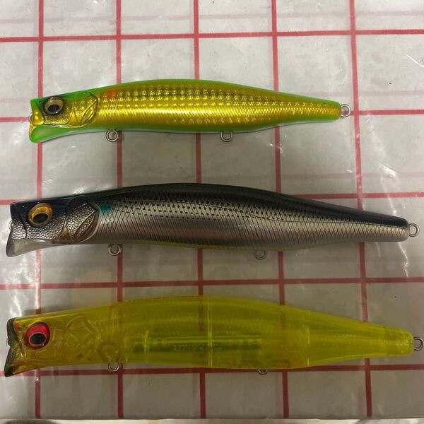メガバス カゲロウ 124F 155F 3個セット
