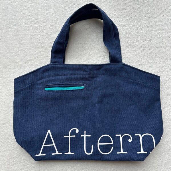 Afternoon Tea アフタヌーンティーポケットトートバッグネイビー