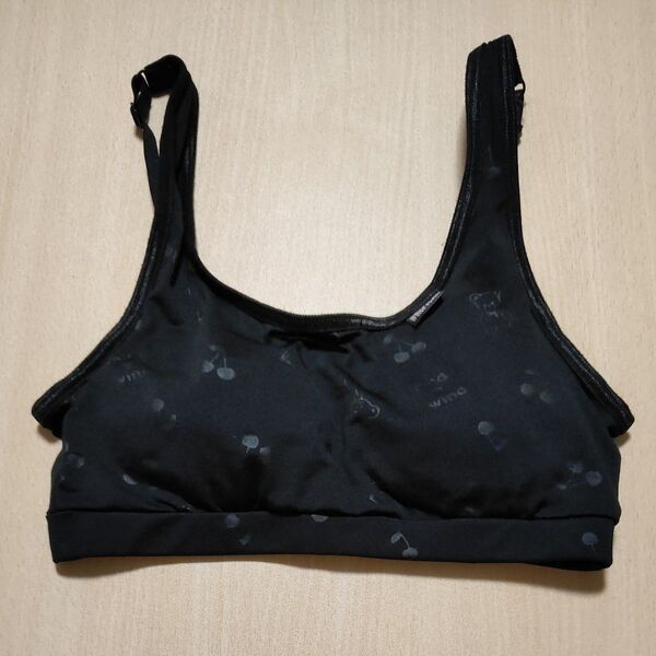 新品未使用☆#REPICAR ブラトップ 黒 さくらんぼ くま 160