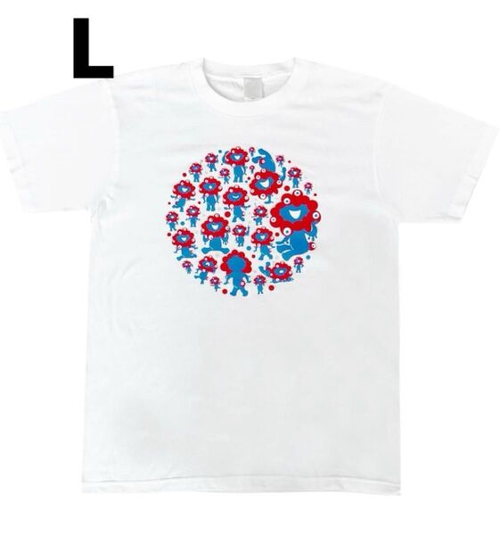 ★ミャクミャク★半袖Tシャツ★Expo2025★大阪関西万博公式グッズ★Lサイズ★男女兼用★EXPO2025★ポーズ