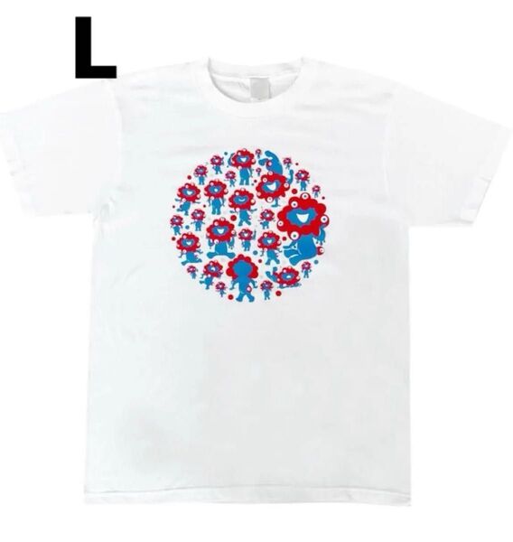 ★ミャクミャク★半袖Tシャツ★Expo2025★大阪関西万博公式グッズ★Lサイズ★男女兼用★EXPO2025★ポーズ