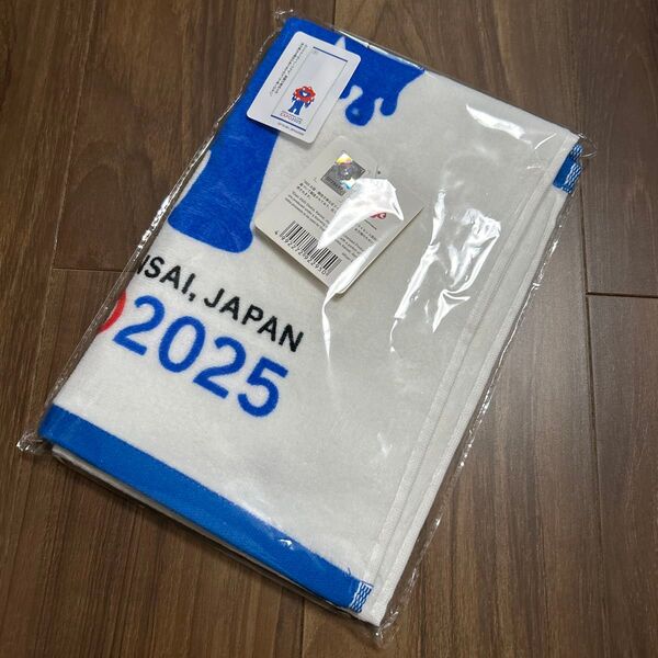 ★ミャクミャク★フェイスタオル★Expo2025★大阪関西万博公式グッズ★プリントフェイスタオル★