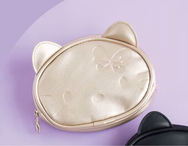★HELLO KITTY 50th★立体ポーチ★キティ×アナスイ★ANNA SUI★コラボ★記念★コスメポーチ