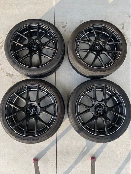work RYVER 245/45ZR20 8.5J IS38のホイール タイヤのセット