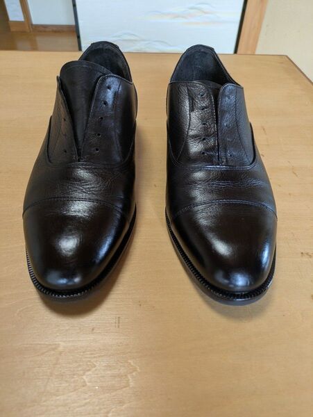 レノマ renoma ストレートチップ 25,5cm 中古品 ブラック