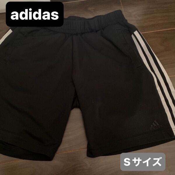 adidas ハーフパンツ ドライ 黒 スポーツウェア ショートパンツ アディダス