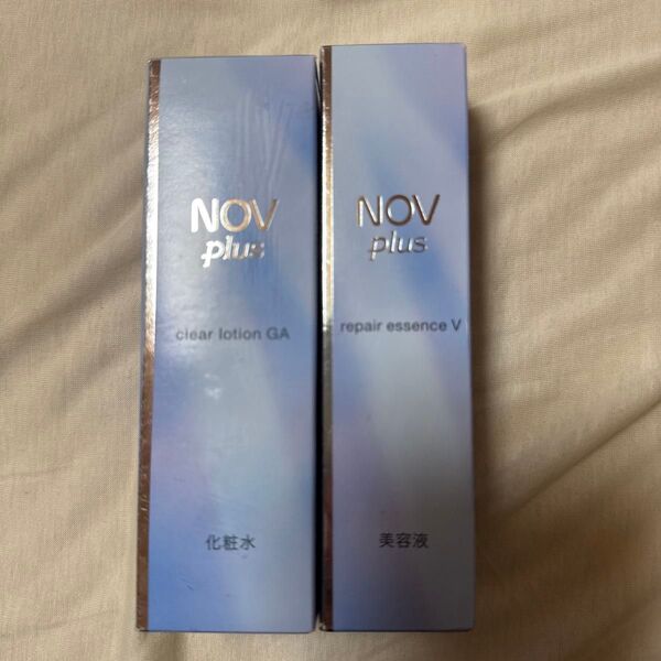 ノブプラス リペアエッセンス V 28g 〈美容液〉 クリアローション GA 80ml〈化粧水〉セット