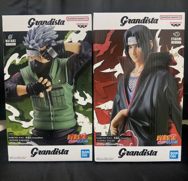 NARUTO 疾風伝 Grandista はたけカカシ うちはイタチ 未開封品セット