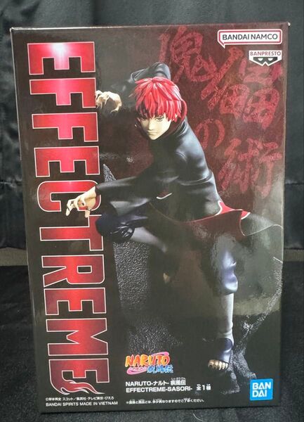 NARUTO -ナルト- 疾風伝 EFFECTREME - SASORI - サソリ 未開封品