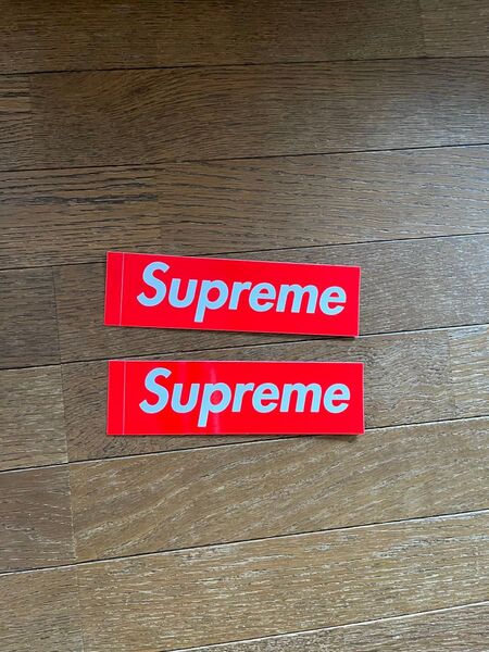 supreme シュプリーム ステッカー 2枚