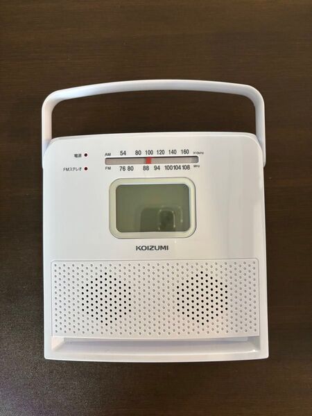 コイズミ CDラジオ(ホワイト) KOIZUMI SAD-4707-W