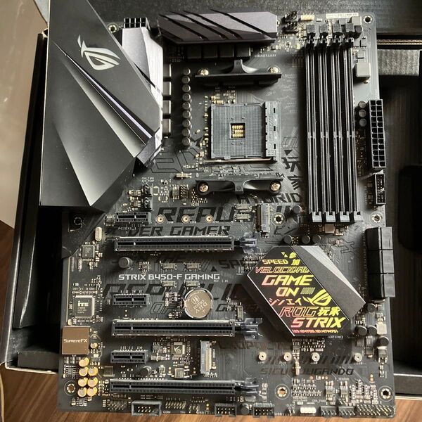 ASUS マザーボード strix b450-f gaming