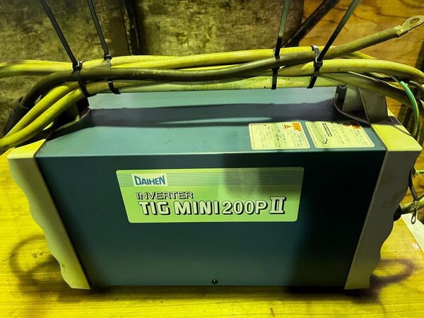 ダイヘンTIG溶接用直流電源 VRTPM-202(S-2) 溶接機 DAIHEN インバーター 溶接機 TIG MINI