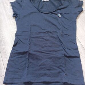 TRANS WORK Tシャツ ネイビー ザラ アレンジしてます