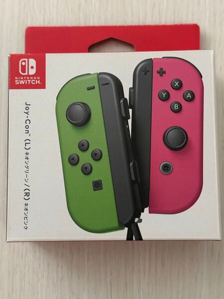 ※箱のみ Joy-Con (L)/(R) ネオングリーン/ネオンピンク