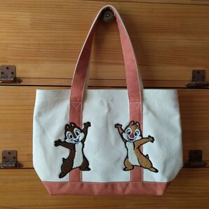 ディズニーストア トートバッグ チップ&デール