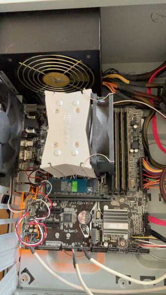 pcパーツまとめ売り※PRIME B250M-A※CPUi5-7500※M.2 ssd 480gb※メモリ16GB※HDD2TB