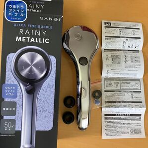 ※日本製※送料無料※SANEI RAINY METALLIC ウルトラファインバブル シャワーヘッド
