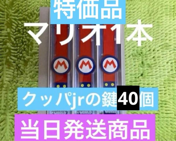 パワーアップバンド マリオ鍵40個 USJユニバ スーパーニンテンドーワールド