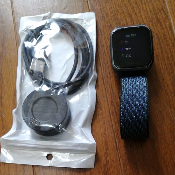 GARMIN Venu Sq suica対応スマートウォッチ