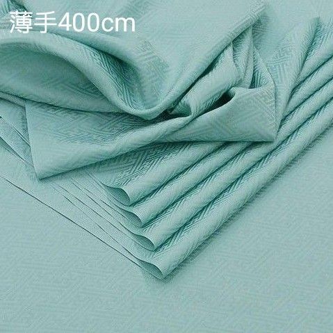 8061302 正絹 水色 無地 薄手生地 八掛生地 シルク はぎれ ハギレ リメイク ハンドメイド